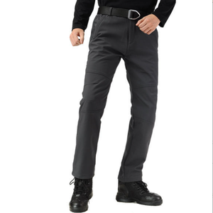 Pantalon thermique slim en softshell DFP022 pour l'hiver, avec coupe 3D au genou pour une liberté de mouvement accrue, uniformes personnalisables en stock - Product Image 4