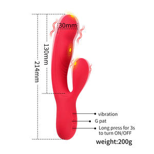 Vibratori Dildo coniglio vibratore presa in giro 10 frequenza di grandi dimensioni femminile masturbatore orgasmo stimolatore - Product Image 5