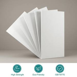 Panel <span class=keywords><strong>de</strong></span> <span class=keywords><strong>Yeso</strong></span> Laminado 4x8 <span class=keywords><strong>de</strong></span> Alta Calidad, Placa <span class=keywords><strong>de</strong></span> <span class=keywords><strong>Yeso</strong></span> con Revestimiento <span class=keywords><strong>de</strong></span> Papel <span class=keywords><strong>de</strong></span> 9.5mm y 12mm, Ecológico, Grado E1, para Paredes Interiores, Techos, Hoteles, Escuelas, OEM - Product Image 1
