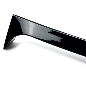 Volkswagen Golf Mk6 Rear Bumper Spoiler Piano Black ABS Side Lip <b>Wing</b> Modification Part Number 159 - Product Image 2