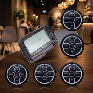 GP2009N - Pager Inalámbrico Programable Alfanumérico POCSAG Multi-idioma con Alerta de Vibración, Resistente al Agua, para Personal, Clínicas y Restaurantes - Product Image 2
