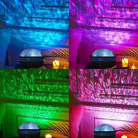 Lampe de nuit LED pour enfants, projecteur d'étoiles, lampe de table galaxie lune ciel étoilé pour chambre de bébé, projecteur d'étoiles