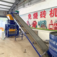 Machine à fabriquer des briques en ciment QT4-35 pour le Zimbabwe, équipement de production de blocs de béton compacts, blocs creux et briques emboîtables