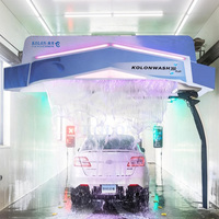 Machine de lavage de voitures automatique à haute pression sans contact professionnelle pour garage de lavage de voitures avec cire à l'eau