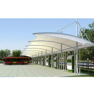 Auvent de garage de haute qualité à structure membranaire, abri de stationnement personnalisé, abri de voiture, carport - Product Image 6