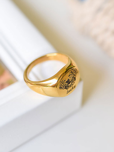 Bague en acier titane personnalisée avec <span class=keywords><strong>photo</strong></span> <span class=keywords><strong>de</strong></span> tête <span class=keywords><strong>de</strong></span> chat et <span class=keywords><strong>de</strong></span> <span class=keywords><strong>chien</strong></span>, nom personnalisé, bijoux pour petite amie, cadeau d'anniversaire, souvenir d'animal <span class=keywords><strong>de</strong></span> compagnie - Product Image 5
