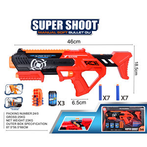 Elektronisches Set für Kinder mit Soft-Bullet-Blaster, Scharfschützen-Luftkanonen-Spiel für Jungen, ABS-Kunststoff, Lernspielzeug - Product Image 5