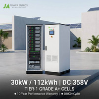 Solution de stockage d'énergie C&I JApower 30kW 112kWh 358V avec Solis pour la réduction des factures de surcharge et les installateurs solaires commerciaux