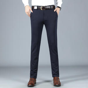 Pantalones Chinos de Alta Calidad al por Mayor, Pantalones Formales para Hombre, Corte Slim Fit Personalizado, Rectos, de Lana Peinada, Impermeables, de Fabricante - Product Image 3