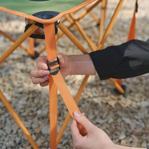 Ensemble table et chaise pliantes Openway 30x30x28cm avec porte-gobelet, mobilier de camping rectangulaire pour l'extérieur - Product Image 5