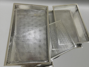 <span class=keywords><strong>Teglia</strong></span> da <span class=keywords><strong>Forno</strong></span> Perforata <span class=keywords><strong>in</strong></span> Acciaio Inox 304 per Alimenti - <span class=keywords><strong>Teglia</strong></span> Professionale Resistente con Fori per <span class=keywords><strong>Forno</strong></span> - Product Image 2