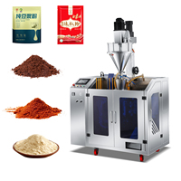 Machine d'emballage pneumatique pour sachets de café en poudre, machine d'emballage de sachets préformés de 50 g pour café instantané