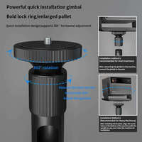 Support de projecteur au sol en métal robuste et relevable PB17, facile à installer, pour usage domestique, montage sur chevet/canapé pour XGIMI Rs20 Rs10 Hisense C2