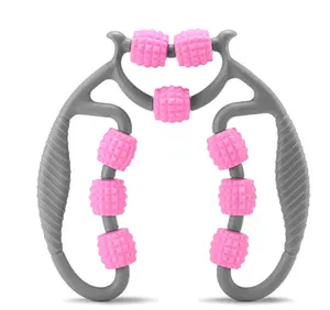 按摩滚轮深层组织有助于减轻腿部网球肘大腿手臂酸痛僵硬和疼痛缓解肌肉滚轮