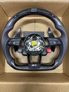 พวงมาลัย YLD Fit สำหรับ <span class=keywords><strong>Audi</strong></span> A4 B6 B7 R Line S3 8V RS3 8V S4 B8 A5 B8 R8 <span class=keywords><strong>Sline</strong></span> A3 8V A5 B8.5 B9 <span class=keywords><strong>TT</strong></span> TTRS TTS Q3 Q5 Q7 - Product Image 5