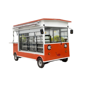 New Stylish Portable Lightweight Electric Mobile Cart High Efficiency Night Market Snack Vehicle for Ice Cream Milk Tea - Product Image 5