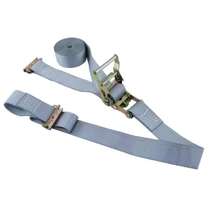 Truck Or Car Cargo E Track Ratchet Strap Tie Down Strap With Logistical For Dry Van