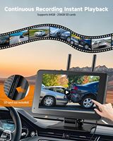 Système de caméra de recul sans fil pour camping-car, Plug & Play, Furrion, écran tactile HD 7 pouces 1080P, 3 caméras arrière/latérales, lignes de stationnement DIY, enregistrement DVR