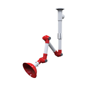Pp Laboratorium <span class=keywords><strong>Fume</strong></span> Vermoeiende Arm Kap Extractie Zuigarm Kap Flexibel - Product Image 2