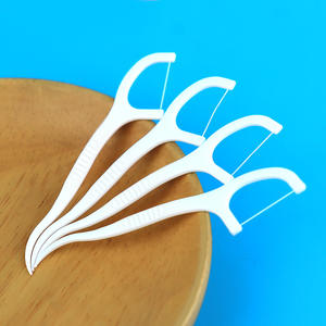 Vente en gros AJ B-06 30/50/100 pièces Cure-dents jetables à la menthe en PE pour orthodontie, fil dentaire résistant en boîte pour le nettoyage des dents ISO CE - Product Image 4