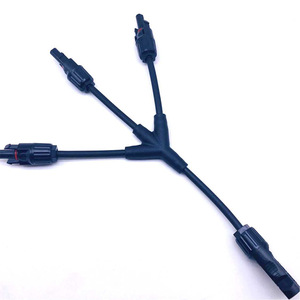 Adaptateur PV 6 Square One-Three Patch pour câble de connexion <span class=keywords><strong>MC4</strong></span> Clip rapide en forme de Y mâle/femelle 50A DC 2P _ pins pour l'alimentation - Product Image 5