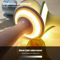 Lámpara de Mesa LED Recargable, Impermeable IP54, con Diseño de Florero y Luz Ascendente y Descendente, Envío Rápido desde EE. UU., Ideal para Restaurantes