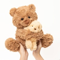 Peluche Lapin Mignon Super Doux en Polyester avec Rembourrage en Coton PP, Compagnon Idéal pour Anniversaire, Baby Shower et Soulagement du Stress