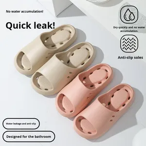 Chaussons <span class=keywords><strong>de</strong></span> douche antidérapants imperméables pour femmes et hommes, confortables et doux, pour la maison, chaussures <span class=keywords><strong>de</strong></span> bain pour femmes, tongs imperméables en gros - Product Image 3