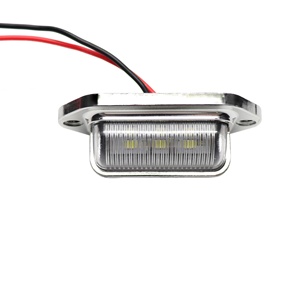 1 cái New lỗi miễn phí LED Số Giấy phép tấm footboard Lights 12V giấy phép đuôi đèn cho Pickup Truck Trailer <span class=keywords><strong>b</strong></span>ên ngoài chỉ số - Product Image 5