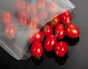 Preço de fábrica personalizado claro embalagem de alimentos saco de vácuo rolo de plástico
