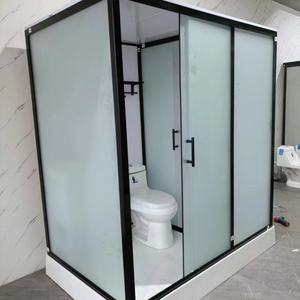 Unit kamar mandi universal, desain kapsul Modular Toilet dan pancuran terintegrasi Unit kamar mandi Prefab Modern - Product Image 4