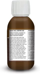 Rustins Scratch Cover Restore Protect Huile de cire pour bois foncé 125ml - Product Image 2