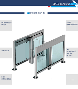 Cancelli di velocità della barriera dell'acciaio inossidabile dell'oscillazione di sicurezza dell'entrata di controllo di accesso impermeabile del produttore della fabbrica - Product Image 4