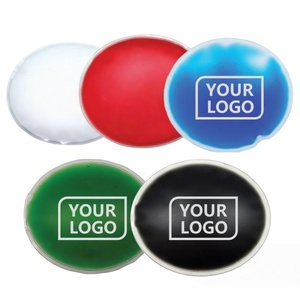 Reusable Oval Gel Hot Cold <b>Pack</b> Custom Printed Logo Pocket Hand Warmer Cooling Pad for Promotional Giveaways - Product Image 4