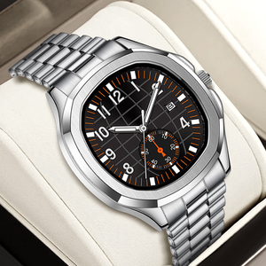 Montre de sport de luxe pour homme en acier inoxydable étanche à quartz 2024 Vente en gros d'usine chinoise Mouvement japonais - Product Image 2