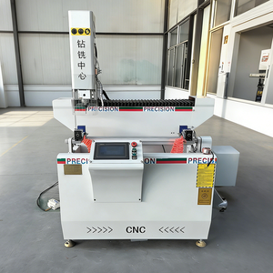 Centre d'usinage et <span class=keywords><strong>de</strong></span> perçage CNC automatique à double tête pour profilés aluminium, idéal pour les usines <span class=keywords><strong>de</strong></span> fenêtres - Product Image 6
