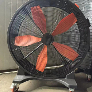 Ventilateur sur pied industriel en métal de 40 pouces, moteur puissant, grand volume d'air, pour extérieur et usage domestique, offre un vent puissant - Product Image 1