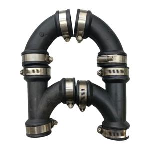 Entrées de tuyaux en plastique ou en PVC en gros, configurations en T ou en Y, raccord flexible - Product Image 4