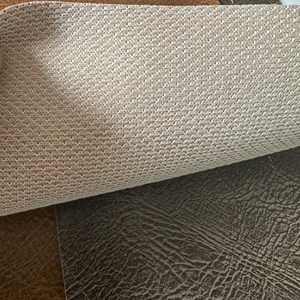 Tela de PVC Ecológica, Cuero Sintético de Dos Tonos, Cuero Artificial Sintético de Bajo Precio <span class=keywords><strong>para</strong></span> Tapicería de Sofás, <span class=keywords><strong>Muebles</strong></span> y Asientos de Coche - Product Image 6