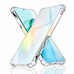 Étui de téléphone portable RKINC pour <span class=keywords><strong>Honor</strong></span> X9A <span class=keywords><strong>Magic</strong></span> <span class=keywords><strong>5</strong></span> <span class=keywords><strong>Lite</strong></span> 5G, transparent, <span class=keywords><strong>protection</strong></span> 360°, pare-chocs en TPU, charge sans fil - Product Image 1