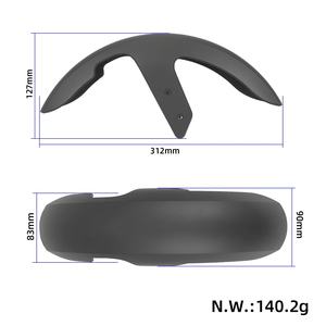 Mi 5 Plus Front Fender XM 5 Plus Electric Scooter Mudguard Splash Plate Water <b>Board</b> XM Electric Scooter 5 Plus Fender - Product Image 2