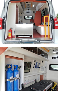 Nouvelle ambulance médicale MB VITO LHD-AT à essence, châssis personnalisable OEM, équipement d'ambulance, norme d'émission Euro 4, longueur 8-15m - Product Image 3