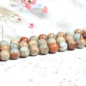 Jaspe <span class=keywords><strong>Serpentine</strong></span> naturel de haute qualité, perles rondes en vrac - Product Image 2