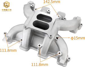 Colector de Admisión de Aluminio Nuevo 300-130 GMLS1 <span class=keywords><strong>LS2</strong></span> LS6 de Doble Plano y Elevación Media - Product Image 4