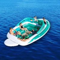 Piscine gonflable pour 6 personnes, accessoire de détente pour piscine ou bateau