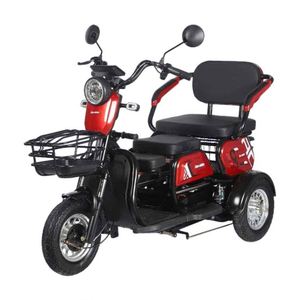 Tricycle à 3 roues à carrosserie ouverte, 60V 20Ah 500W, pour passagers, vélo à 3 roues pour adultes - Vente chaude - Product Image 1