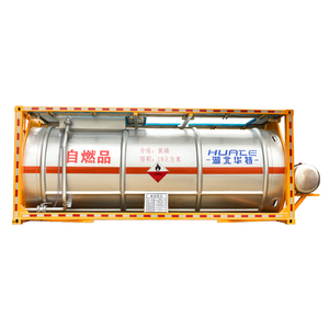 ISO Certified 20ft &amp; 40ft Steel <strong>Tank</strong> Containers for Liquid Oxygen &amp; Nitrogen Certified by BV &amp; CSC