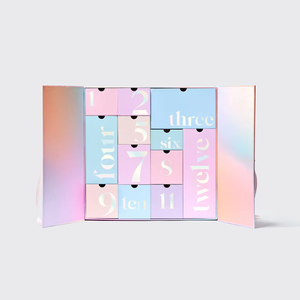 Caja de Calendario de Adviento de Papel DIY, Caja <span class=keywords><strong>Sorpresa</strong></span> de Navidad con 24 Cajones, Cajas de Regalo Vacías Festivas, Los Mejores Regalos Navideños - Product Image 2