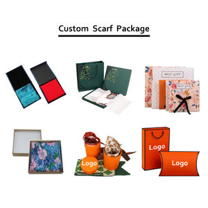 Supplier Desain LOGO Kustom, Syal Rambut Satin Sutra Lebar Model Tas Kecil, Cetak Digital, Syal Personal untuk Wanita - Product Image 4