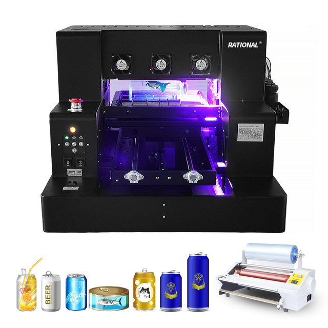 A3 UV Dtf Printer Impresora for Flat Plastic Mobile Phone Cases Instrument Panels Jigsaw Labels Packaging Glass A3 UV Printer